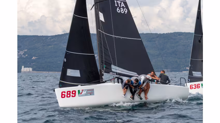 STRAMBAPAPA ITA689 by Michele Paoletti - Melges 24 World Championship 2025 Trieste, Italy 