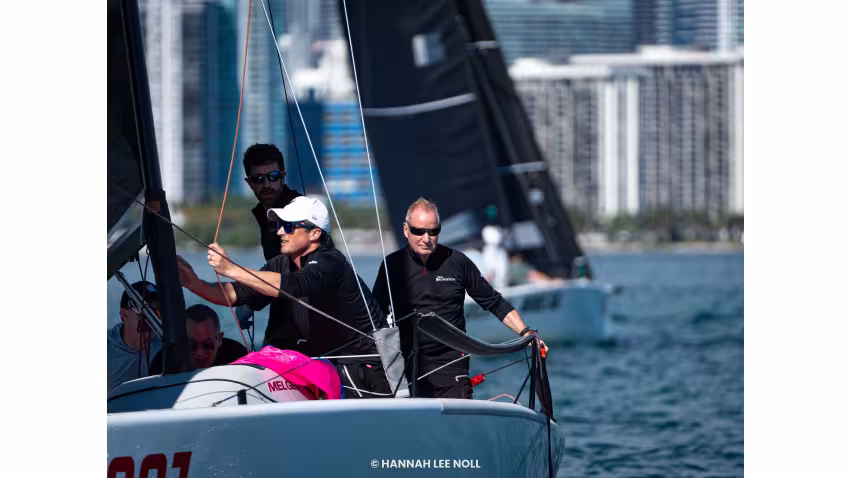 Stuart Simpson - Barbarians GBR691 - - Melges 24 North American Championship 2025, Bacardi Winter Series 2026 Event No 1 - Miami, FL, USA