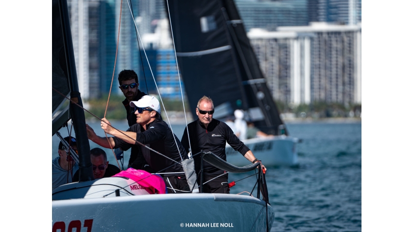 Stuart Simpson - Barbarians GBR691 - - Melges 24 North American Championship 2025, Bacardi Winter Series 2026 Event No 1 - Miami, FL, USA