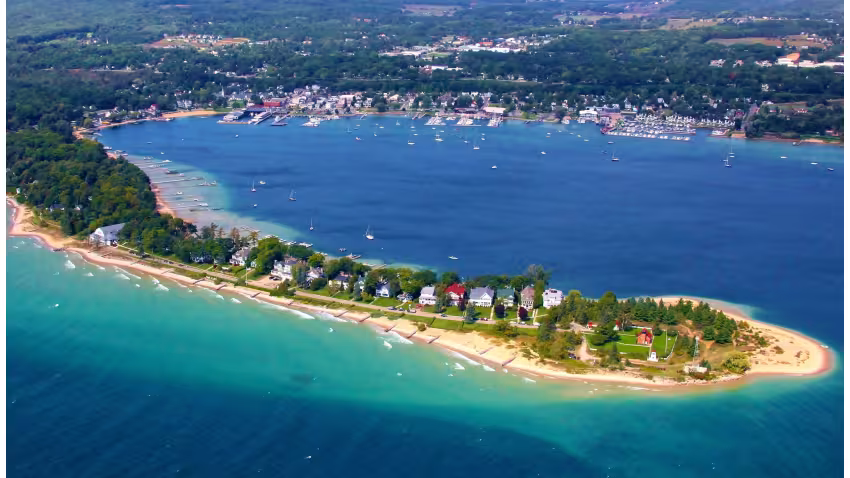Harbor Springs and Little Traverse Bay