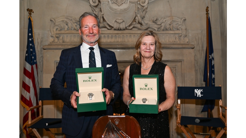 Paul Cayard and Laura Grondin are your 2025 Rolex Yachtsman and Yachtswoman of the Year winners
