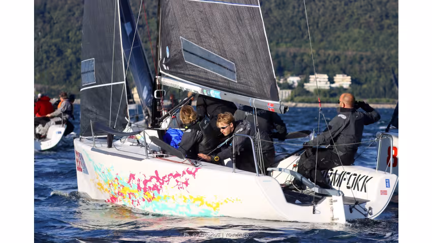 STORMFOKK (NOR) by Mauritz Talseth - Melges 24 Worlds 2025 Trieste, Italy