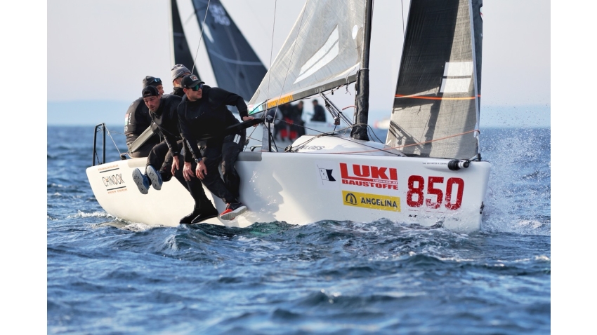 Akos Csolto's CHINOOK HUN850 - Opatija CRO Melges 24 Cup 2026 - Melges 24 European Sailing Series 2026 