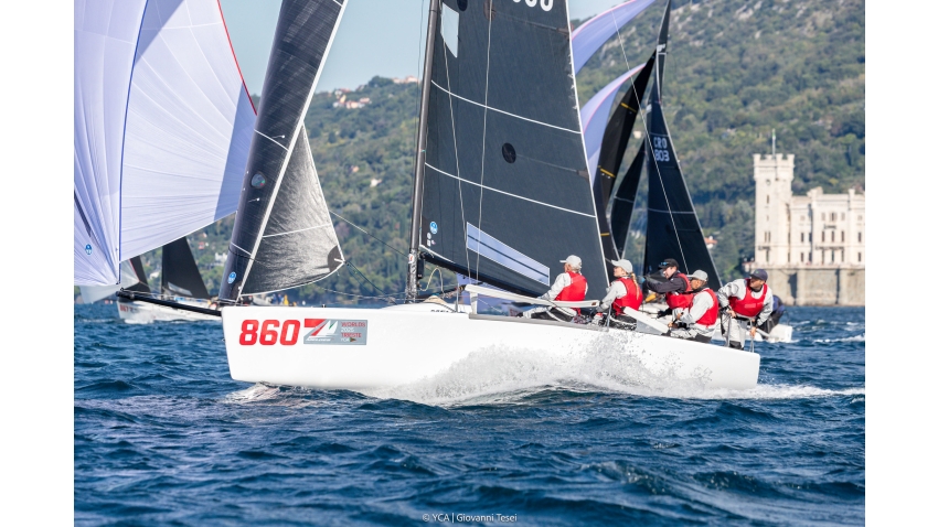 Nika (MON) by Vladimir Prosikhin - Melges 24 Worlds 2025 Trieste, Italy 