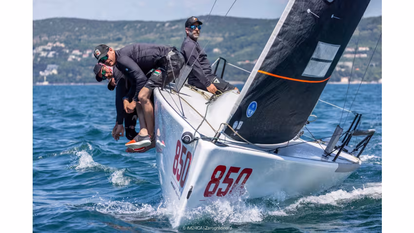 Akos Csolto's CHINOOK HUN850 - Melges 24 European Sailing Series 2026 - Coppa Tito Nordio, Trieste, Italy