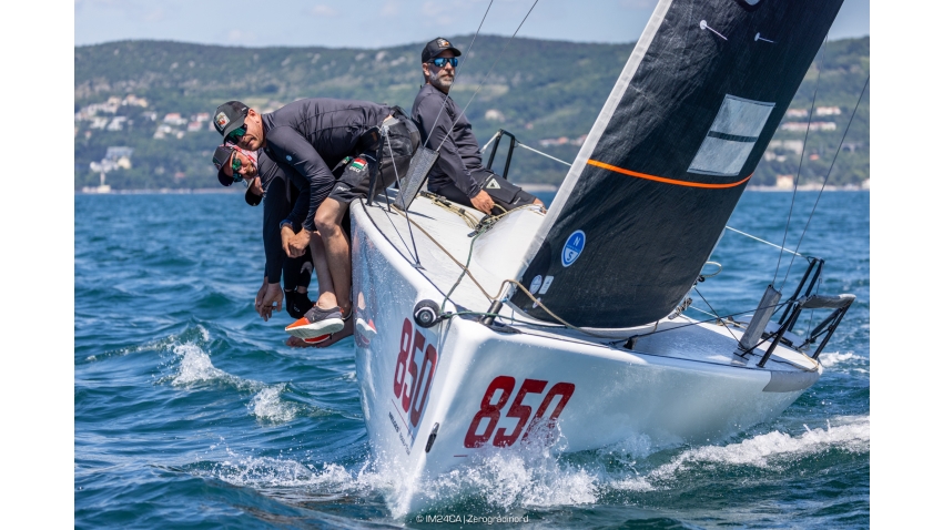 Akos Csolto's CHINOOK HUN850 - Melges 24 European Sailing Series 2026 - Coppa Tito Nordio, Trieste, Italy