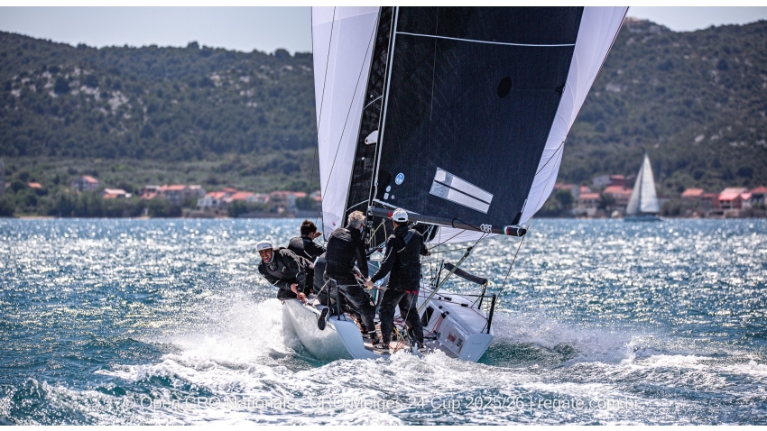 Paolo Brescia's MELGINA ITA854 - Biograd CRO Melges 24 Cup 2026 © regate.com.hr