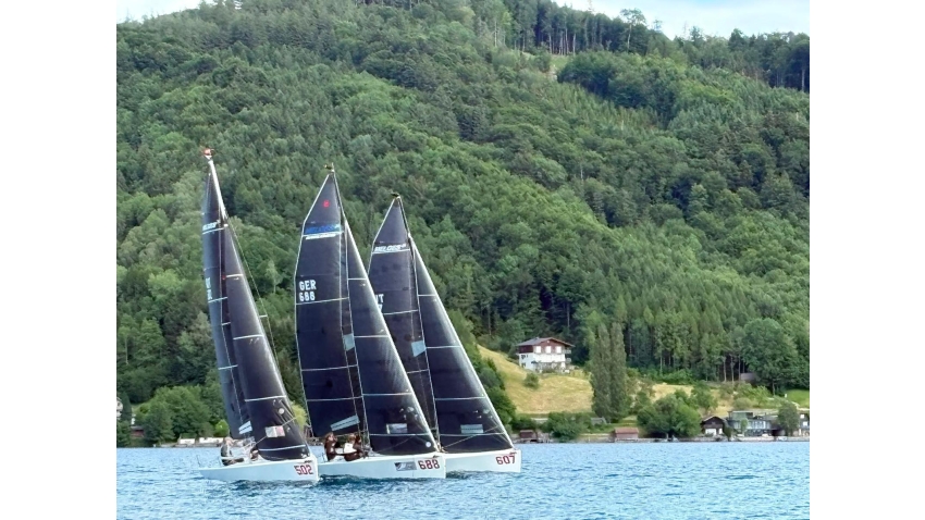 ELA AUT607 of Rene Noack, SEVEN SEAS GER688 of Jörg Tillmanns and AUT502 of Michael Luschan