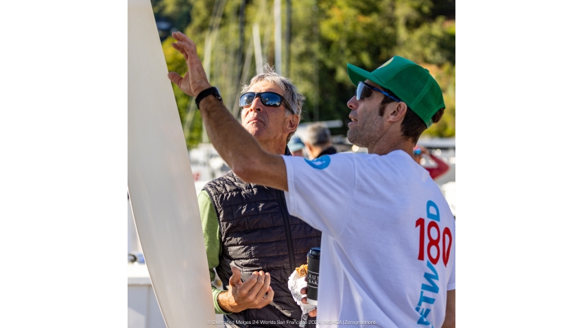 Bill and Jonny Goldsberry - Diversified Melges 24 Worlds 2024 San Francisco US