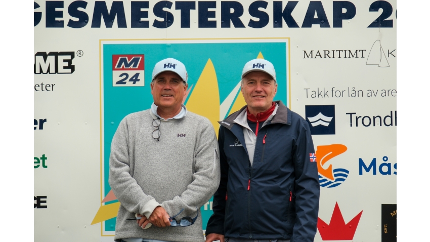 Kristoffer Spone and Christen Horn Johannessen of HELLY HANSEN II LISA (NOR 697) - Melges 24 Norwegian Open 2026 - Melges 24 European Sailing Series 2026 - Trondheim, NOR