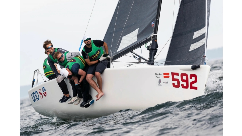 ULMAN SAILS / NTNUI 2 team - UNO S NOR592 - Melges 24 World Championship 2023 - Middelfart, Denmark © Mick Anderson