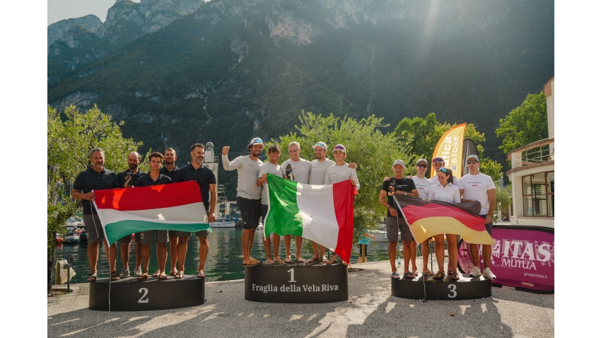 Corinthian podium - Melges 24 European Sailing Series 2026 - Fraglia Vela Riva, Riva del Garda, Italy