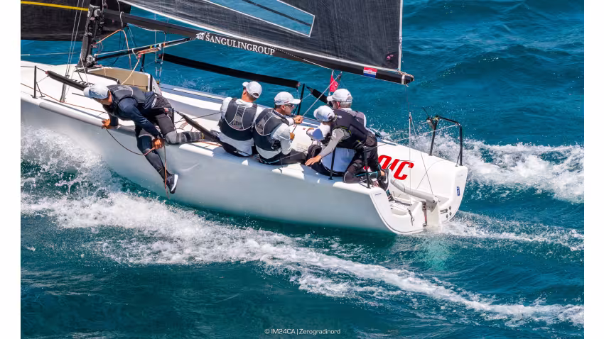 PANJIC CRO803 by Luka Šangulin - Melges 24 Italian National Championship 2026 - Melges 24 European Sailing Series 2026 - Fraglia Vela Riva, Riva del Garda, Italy