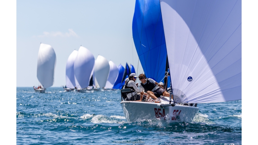MELGINA ITA854 of Paolo Brescia with Filippo Vulcanile, Leonardo Centuori, Giancarlo Borghero - Melges 24 Italian National Championship 2026 - Melges 24 European Sailing Series 2026