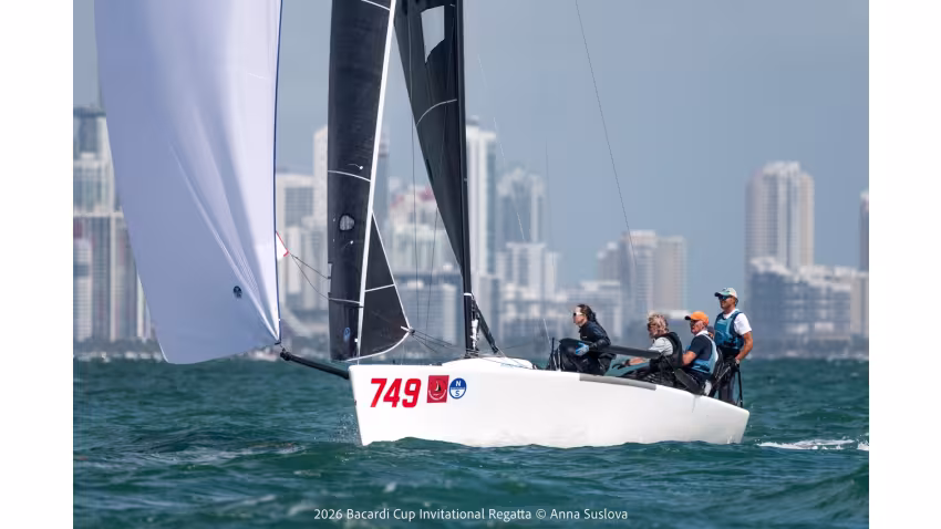 RETT RUNDT HJØRNET NOR749 by Herman Horn-Johannessen - Bacardi Cup Invitational Regatta 2026 Miami, USA