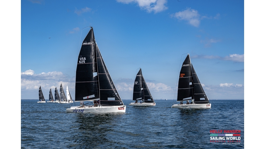 ZIG ZAG USA625 by Marty Jensen - Helly Hansen Sailing World Regatta Series - Melges 24 Midwinters in St. Petersburg, FL, USA
