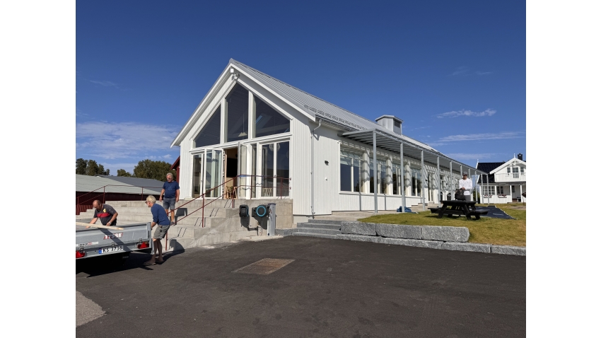 Tønsberg Seilforening - the brand new clubhouse
