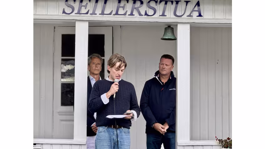 Vemund Gransæther, representing the Norwegian Melges 24 Class Association
