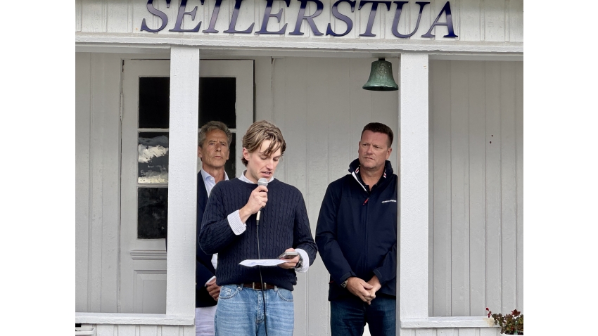 Vemund Gransæther, representing the Norwegian Melges 24 Class Association