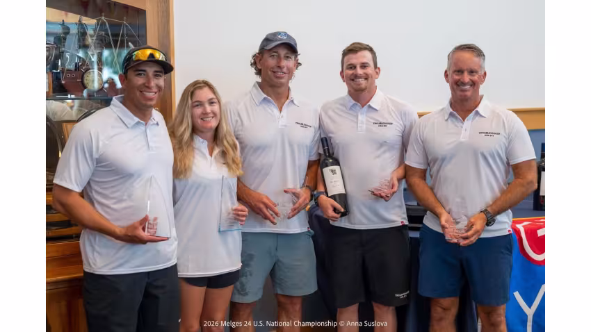 Troublemaker USA811 by Eddie Gary with John Goller, Katherine Booker, Curtis Woodworth and Steve Liebel - Melges 24 U.S. Nationals 2026