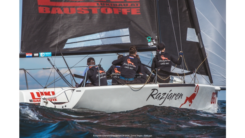 RAZJAREN (CRO) by Ante Cesic - Melges 24 European Championship 2026 - Tønsberg, Norway 
