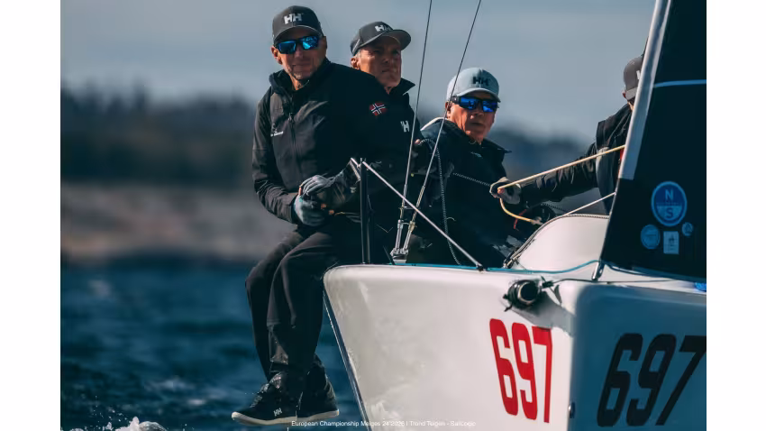 Helly Hansen II Lisa (NOR 697) by Kristoffer Spone was named the Corinthian Boat of the Day  - Melges 24 European Championship 2026 - Tønsberg, Norway