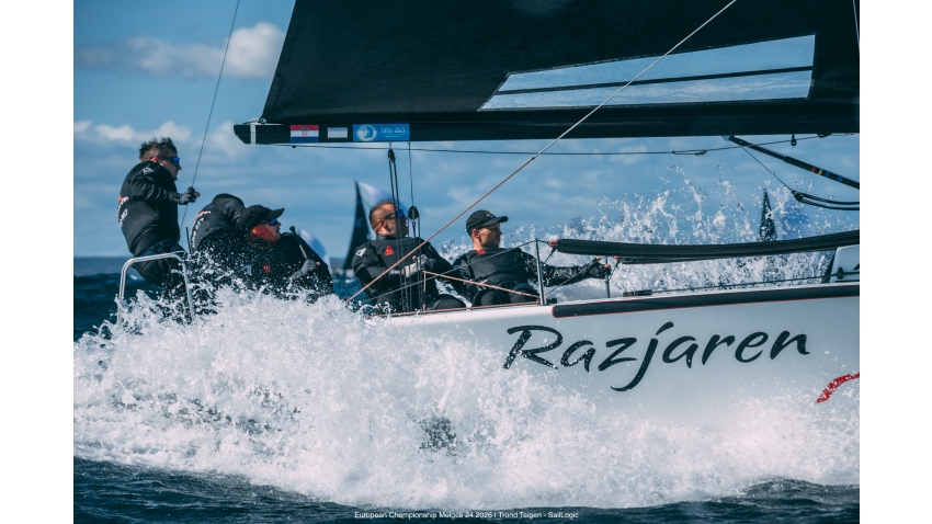 RAZJAREN (CRO) by Ante Cesic - Melges 24 European Championship 2026 - Tønsberg, Norway
