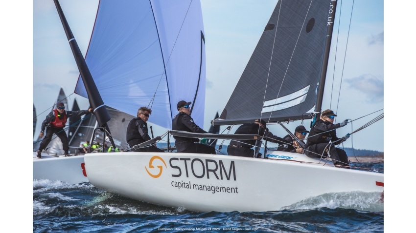 STORM CAPITAL (NOR) by Peder Jahre - Melges 24 European Championship 2026 - Tønsberg, Norway