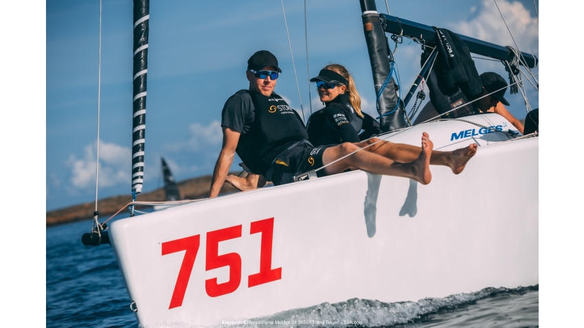 No-wind day at the Melges 24 European Championship 2026 - Tønsberg, Norway