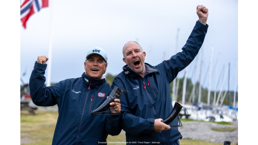 Helly Hansen II Lisa (NOR 697) by Kristoffer Spone was named the Corinthian Boat of the Day  - Melges 24 European Championship 2026 - Tønsberg, Norway