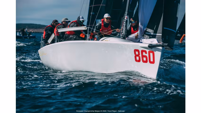 NIKA (MON) by Vladimir Prosikhin - Melges 24 European Championship 2026 - Tønsberg, Norway 