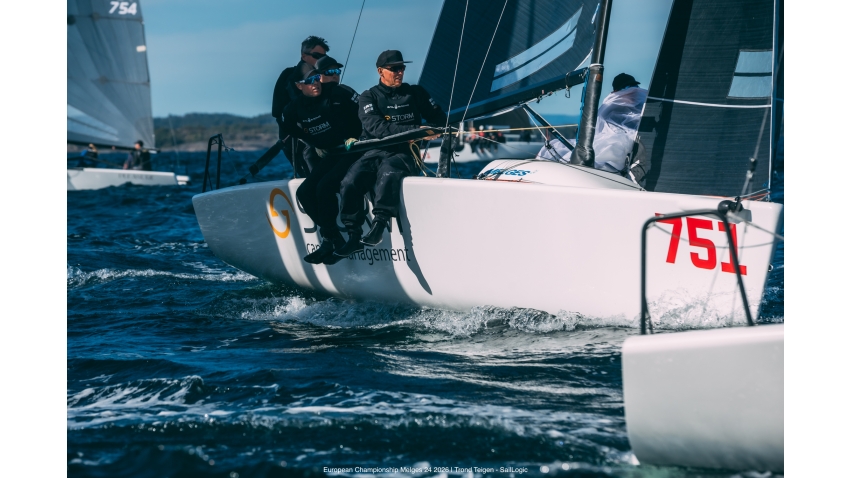 STORM CAPITAL (NOR) by Peder Jahre - Melges 24 European Championship 2026 - Tønsberg, Norway