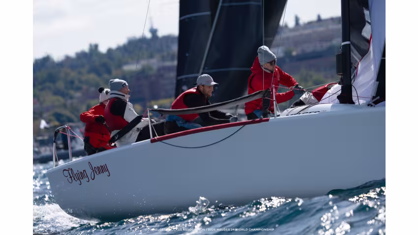 Flying Jenny (USA) by Sandy Askew - Practice Race of the Melges 24 World Championship 2026 - Harbor Springs, MI, USA