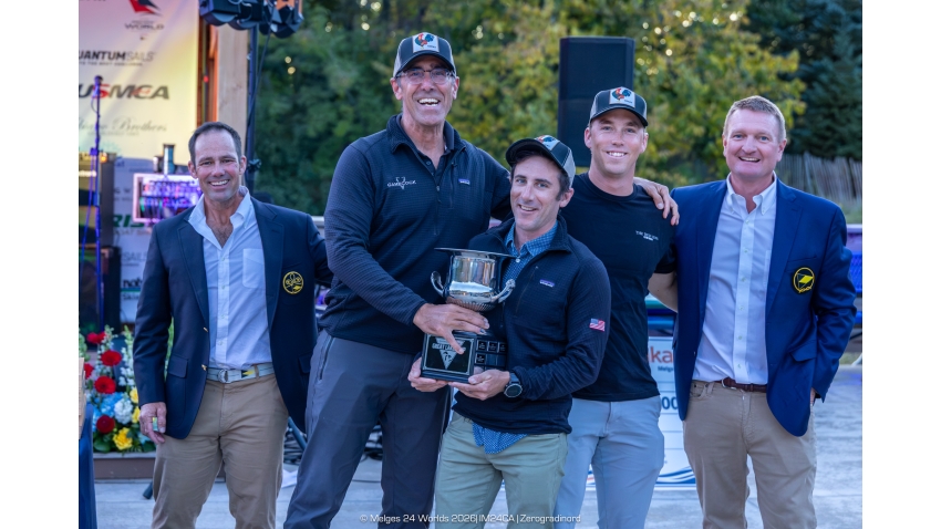 Peter McClennen and his Gamecock team - 2026 Quantum Sails Great Lakes Cup winner