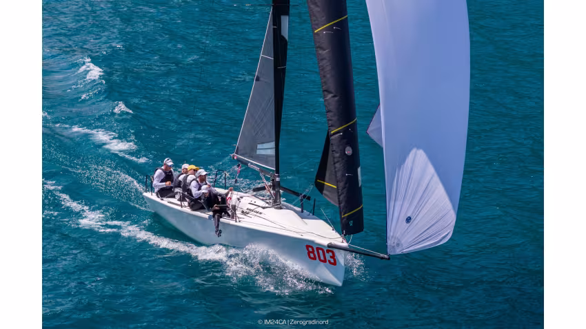 PANJIC CRO803 by Luka Šangulin - Melges 24 Italian National Championship 2026 - Melges 24 European Sailing Series 2026 - Fraglia Vela Riva, Riva del Garda, Italy 