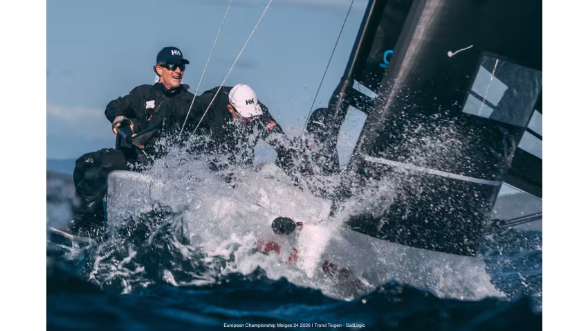 TEAM BAGDAD HELLY HANSEN NOR724 by Kristian Nergaard - Melges 24 European Championship 2026 - Tønsberg Seilforening, Norway 