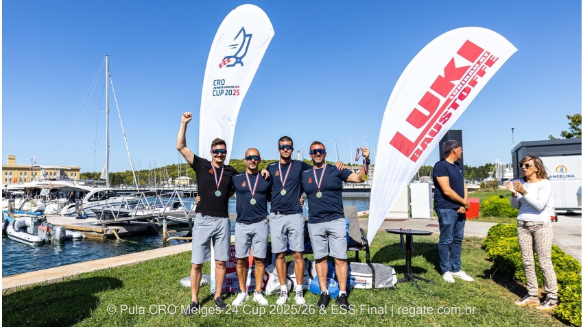 Razjaren team - Ante Cesic, Lukasz Podniesinski, Tonci Knezovic and Antonio Milisic - CRO M24 Cup Pula 2026