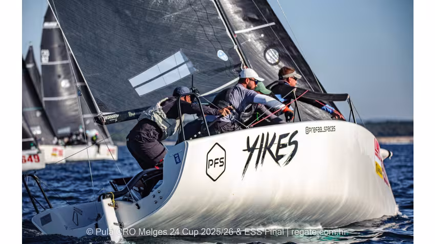 YIKES with Tonci Stipanovic, Toma Visic, Boris Bakotic, Toma Maric and Alessio Spadoni. - Pula CRO M24 Cup 2026