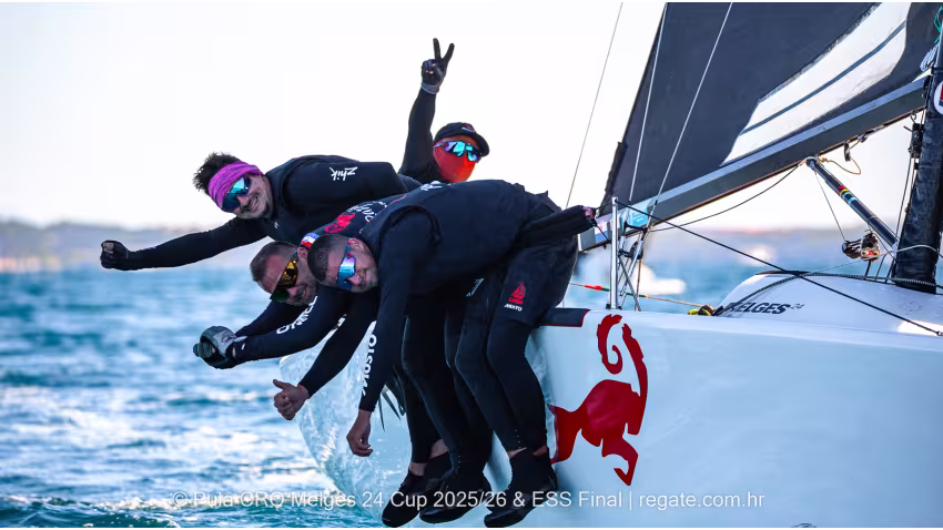 RAZJAREN CRO867 by Ante Cesic at the final event of the Melges 24 European Sailing Series 2026 - Marina Polesana, Pula