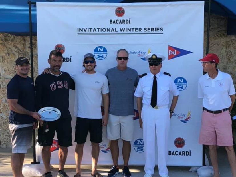 USA820 of Bora Gulari with Scott Nixon, Mallory Gulari, Ian Liberty and Nick Marcolini - the Winner of 2019-2020 Bacardi Winter Series event 2