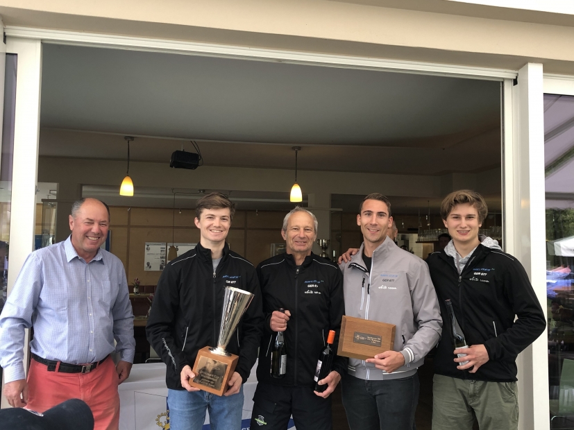White Room GER677 - Michael Tarabochia, Luis Tarabochia, Marco Tarabochia, Sebastian Bühler - the winner of the 2020 Sportboot-Cup and Edelweiss Trophy Melges 2020 in Austria