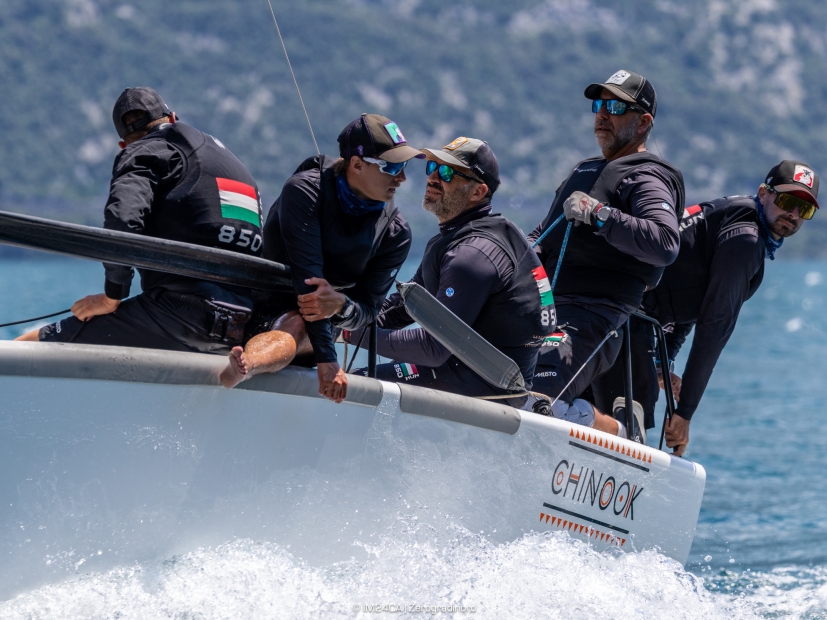 CHINOOK HUN850 by Akos Csolto - Melges 24 Italian National Championship 2026 - Melges 24 European Sailing Series 2026 - Fraglia Vela Riva, Riva del Garda, Italy 