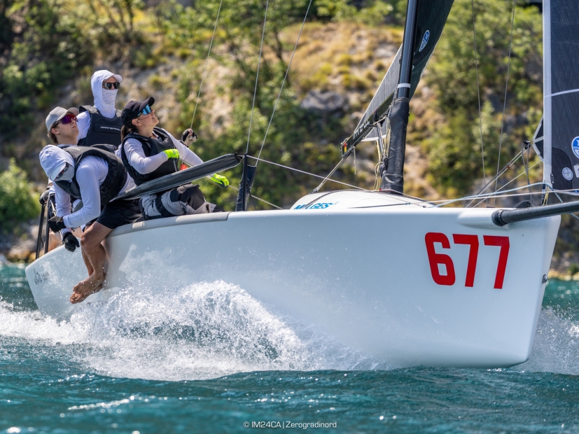 WHITE ROOM GER677 by Michael Tarabochia - Melges 24 Italian National Championship 2026 - Melges 24 European Sailing Series 2026 - Fraglia Vela Riva, Riva del Garda, Italy