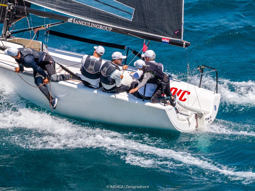 PANJIC CRO803 by Luka Šangulin - Melges 24 Italian National Championship 2026 - Melges 24 European Sailing Series 2026 - Fraglia Vela Riva, Riva del Garda, Italy
