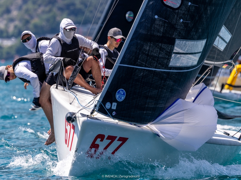 WHITE ROOM GER677 by Michael Tarabochia - Melges 24 Italian National Championship 2026 - Melges 24 European Sailing Series 2026 - Fraglia Vela Riva, Riva del Garda, Italy