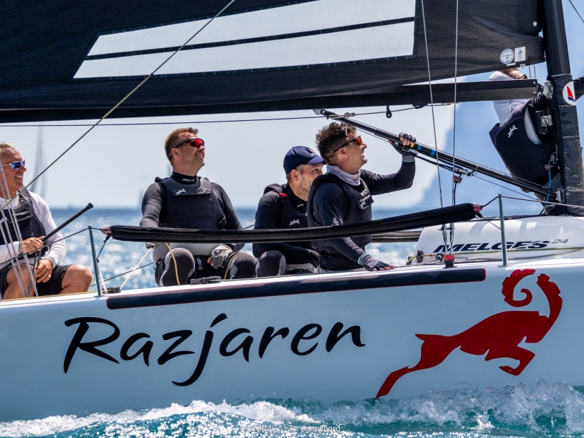 RAZJAREN CRO867 helmed by Karlo Kuret - Melges 24 Italian National Championship 2026 - Melges 24 European Sailing Series 2026 - Fraglia Vela Riva, Riva del Garda, Italy 