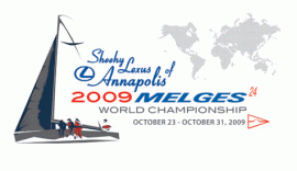 2009 Melges 24 Worlds Annapolis, USA logo