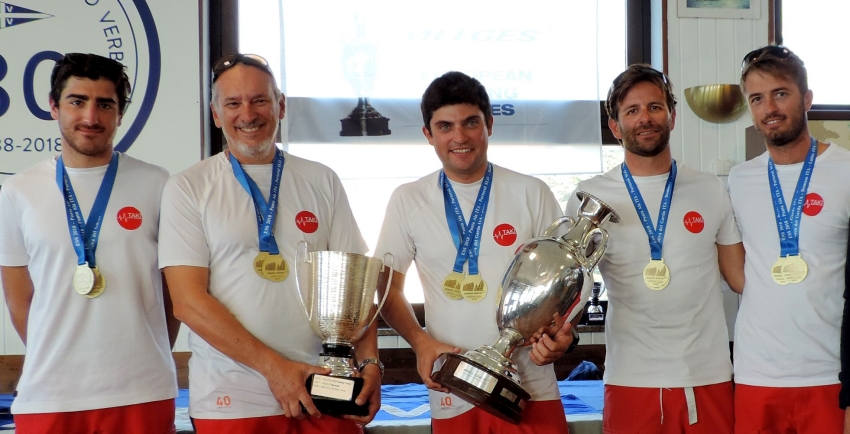 Taki 4 ITA778 - the winner of the 2018 Melges 24 European Sailing Series