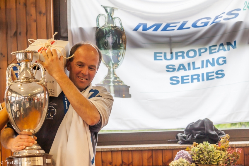 Andrea Racchelli - Altea ITA735 - the overall winner of the 2016 Melges 24 European Sailing Series