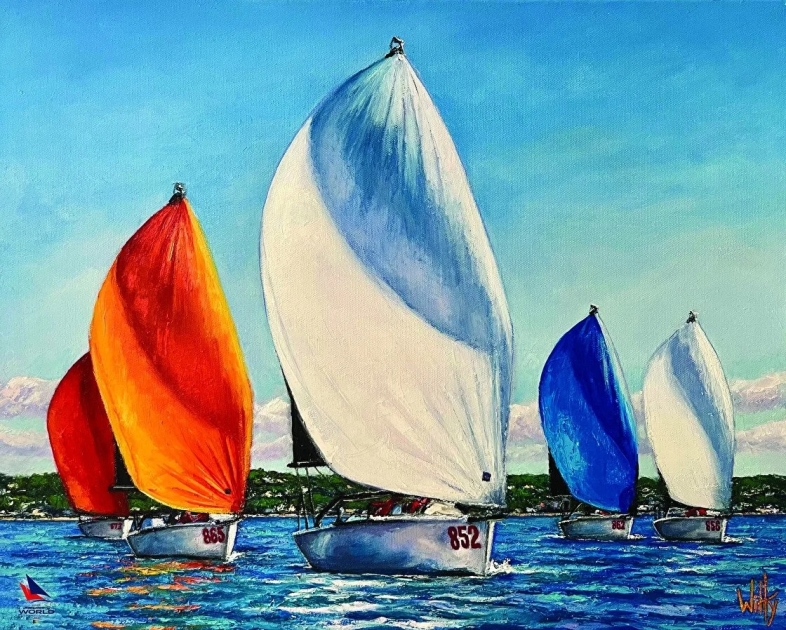Twenty-Four Feet of Fury ~ 2026 Melges 24 World Championship, Harbor Springs by Trisha Witty